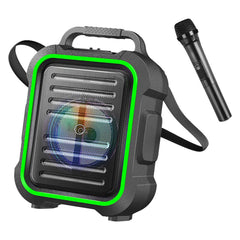 ALTOPARLANTE WIRELESS CON MICROFONO 'DS23' potenza uscita 15 W-MATERIALE ELETTRICO-Ecanshop
