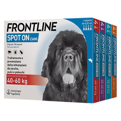 ANTIPARASSITARIO 'FRONTLINE SPOT-ON' cani 40/60 kg - 4 pipette ml 4,02-Trattamenti antiparassitari per animali-Ecanshop