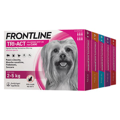 ANTIPARASSITARIO 'FRONTLINE TRI-ACT' cani 20/40 kg - 6 pipette ml 4-Trattamenti antiparassitari per animali-Ecanshop