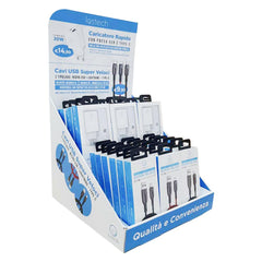 ASSORTIMENTO ACCESSORI TELEFONIA/TABLET 'NEW' totale 30 pezzi-MATERIALE ELETTRICO-Ecanshop