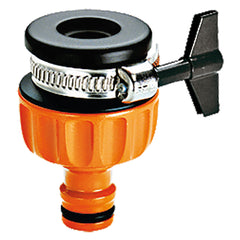 ATTACCO A RUBINETTO LISCIO Art. 8525 - con fascetta blister-Raccorderia da giardino-Ecanshop