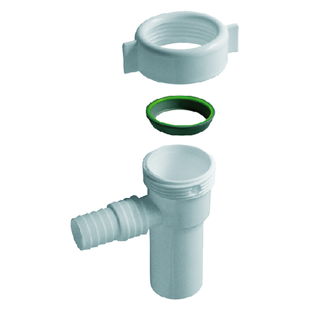 ATTACCO LAVATRICE UNIVERSALE 11/2 x 40-Sistemi di scarico acqua e accessori-Ecanshop