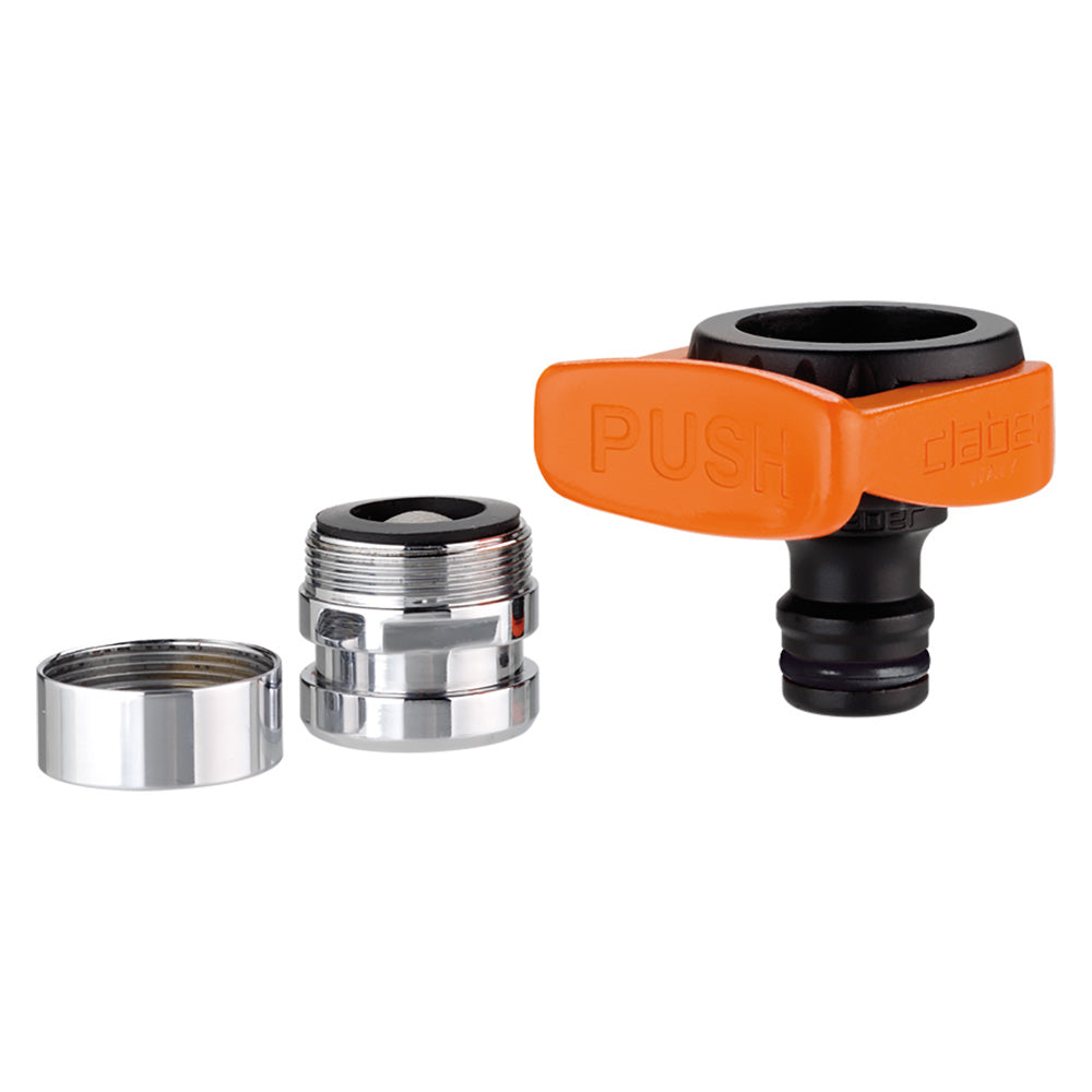 ATTACCO RAPIDO A RUBINETTO Art. 8587 - 3/4 blister-Raccorderia da giardino-Ecanshop