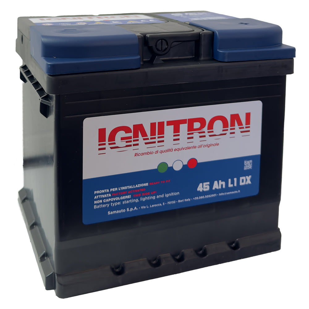 BATTERIA PER AUTO 'IGNITRON TRADITIONAL' 74 AH - mm 277 x 175 x 175