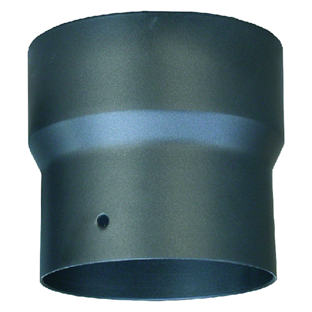 AUMENTO IN ACCIAIO ø cm 12 F-13 F-Fumisteria acciaio nero e accessori-Ecanshop