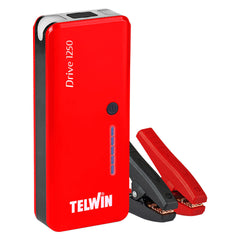 AVVIATORE 'DRIVE 1250' 12 V - capacità batteria 9000 mAh-Avviatori e caricabatteria-Ecanshop