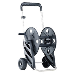 AVVOLGITUBO A CARRELLO 'SILVER-AL' Art. 8977 - mm 380 x 472 x h.845-Avvolgitubi-Ecanshop