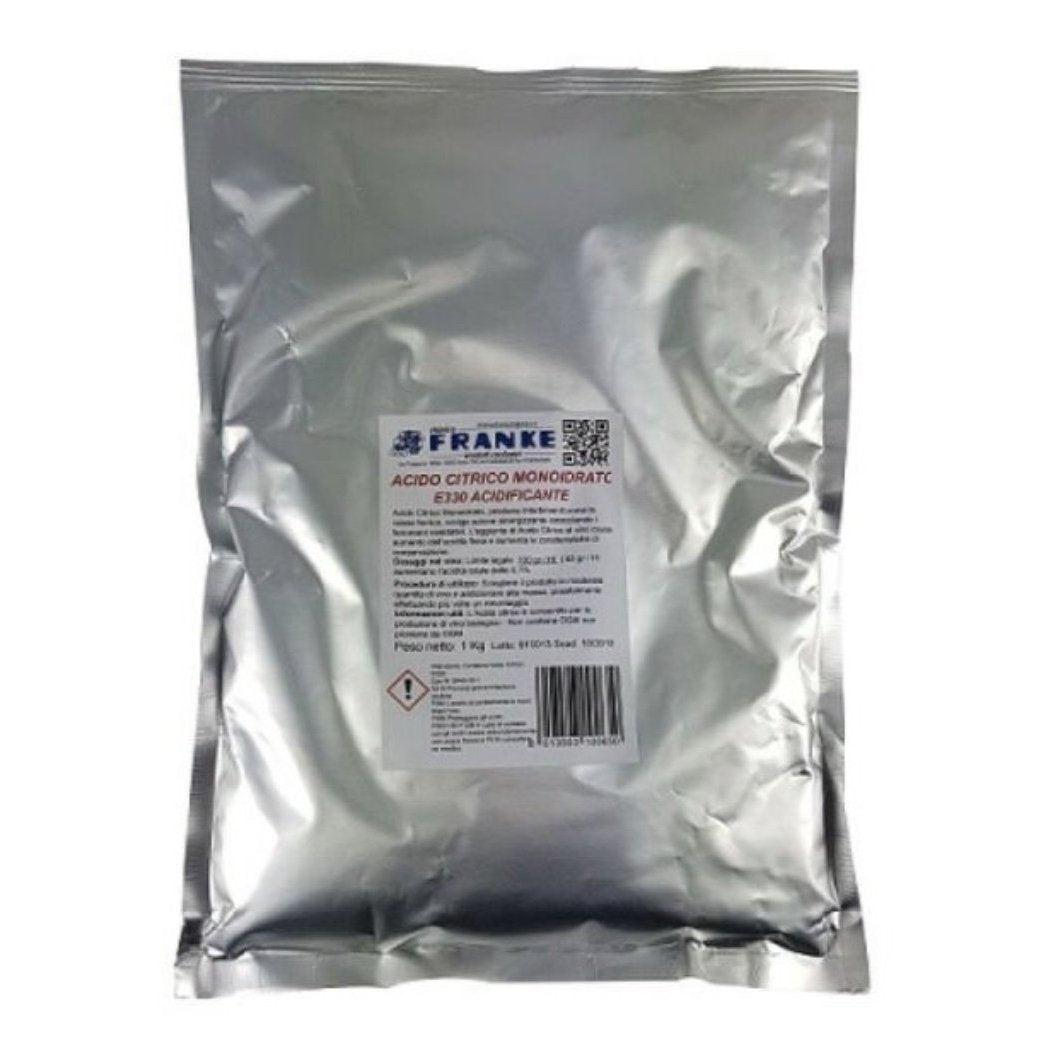 Acido citrico monoidrato e330 acidificante per enologia 1kg-Enologia-Ecanshop