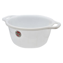 BACINELLA BOMBATA Ø 40 cm - 15 lt neutro-Contenitori per uso domestico-Ecanshop
