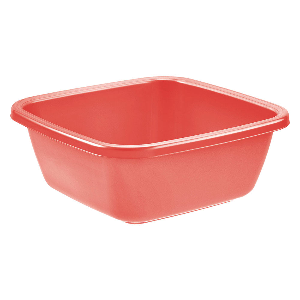 BACINELLA QUADRA 34 x 34 h.13,5 cm / 9 lt - zafferano-Contenitori per uso domestico-Ecanshop