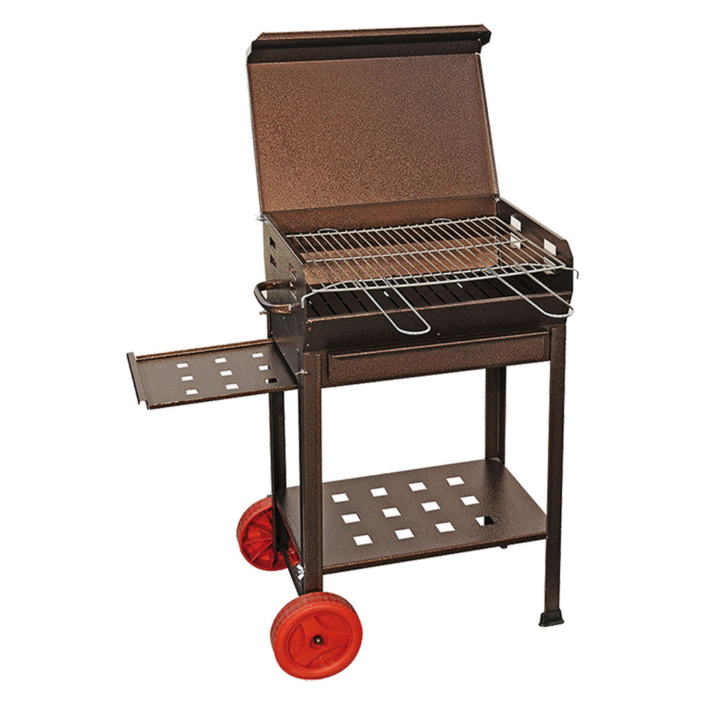 BARBECUE A CARBONE 'POLIFEMO' cm 40 x 70 x H 95-Barbecue, forni portatili ed accessori-Ecanshop