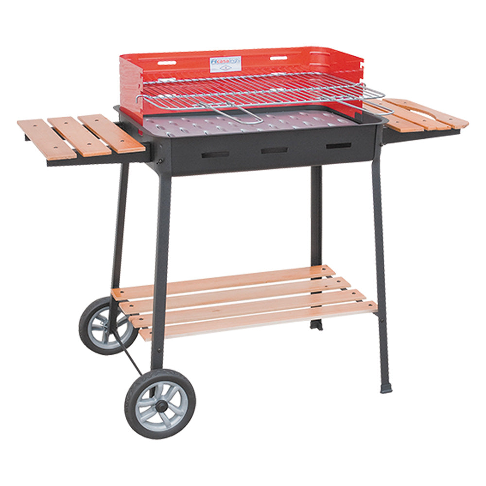 BARBECUE RETTANGOLARE '860 EXCELSIOR' cm 63 x 43 x H 88-Barbecue, forni portatili ed accessori-Ecanshop