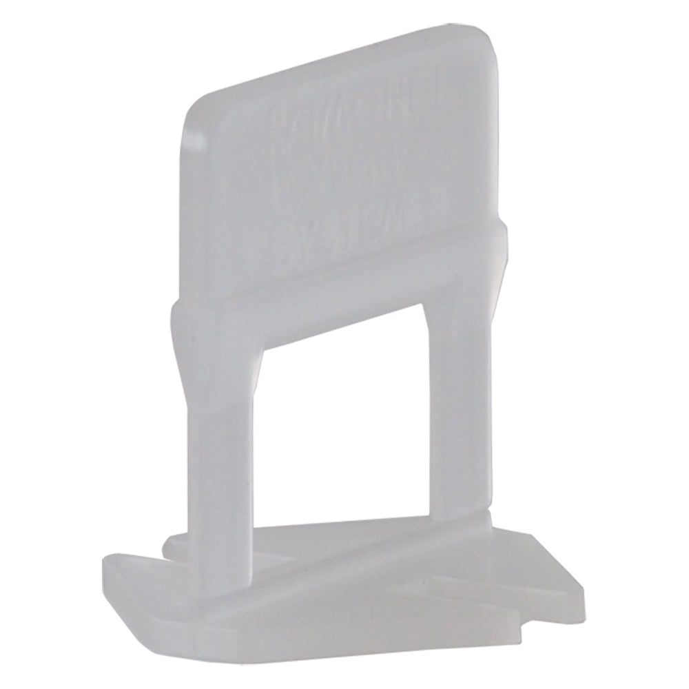BASE LIVELLANTE CON FERITOIA PER CUNEO H. mm 20 - fuga 1,5 mm - cf. 200 pz-Distanziatori,giunti,profili per pavim.-Ecanshop