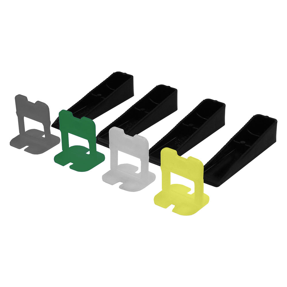 BASE LIVELLANTE CON FERITOIA PER CUNEO fuga 1,0 mm - colore grigio-Distanziatori,giunti,profili per pavim.-Ecanshop