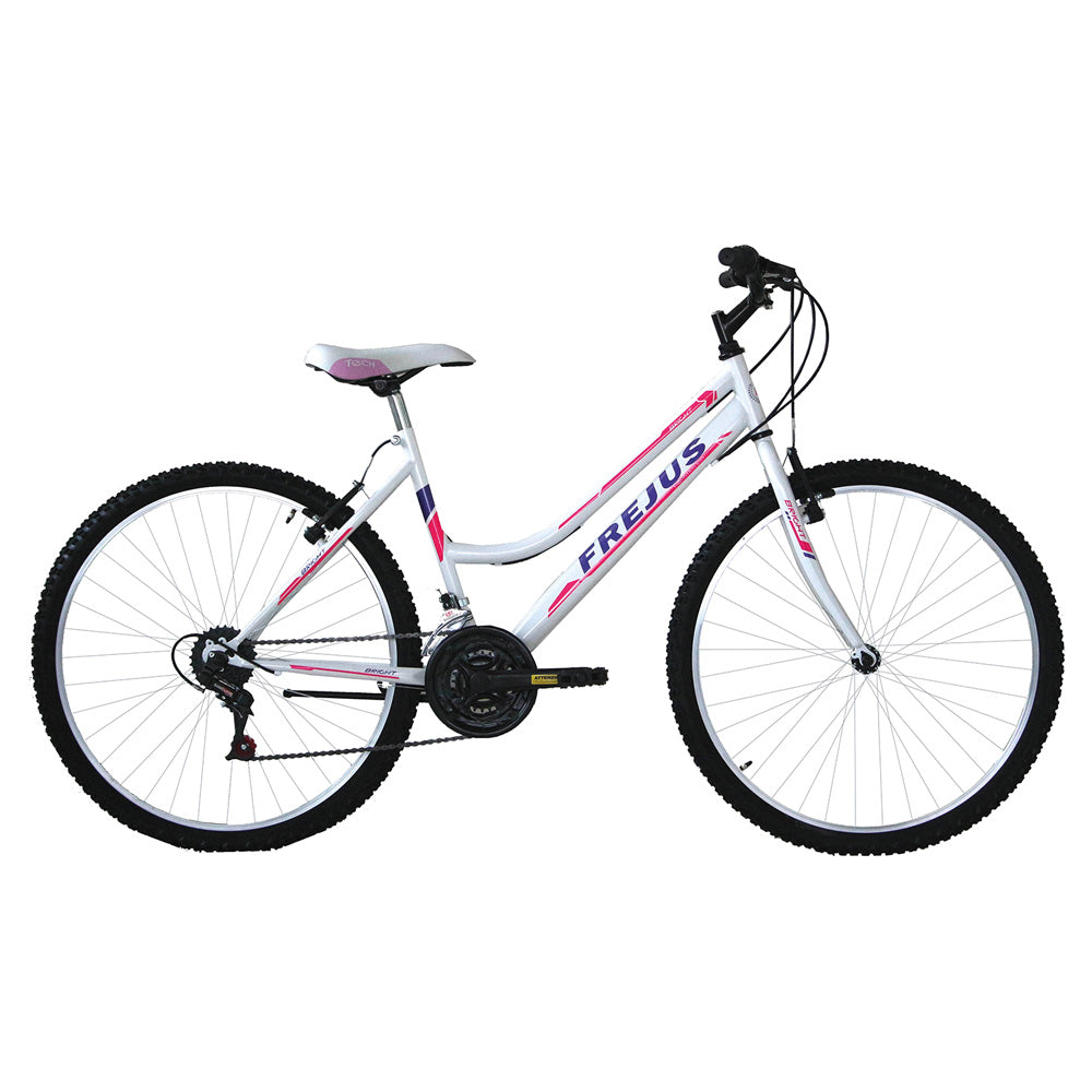 BICICLETTA DONNA 'MTB' 26 - colore bianco/fuxia-Biciclette, monopattini ed accessori-Ecanshop