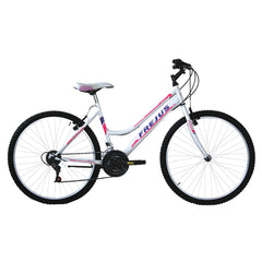 BICICLETTA DONNA 'MTB' 26 - colore bianco/fuxia-Biciclette, monopattini ed accessori-Ecanshop