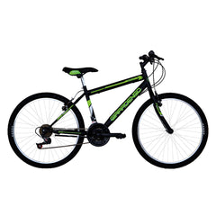 BICICLETTA UOMO 'MTB' GIRARDENGO 24 - nero/verde-Biciclette, monopattini ed accessori-Ecanshop