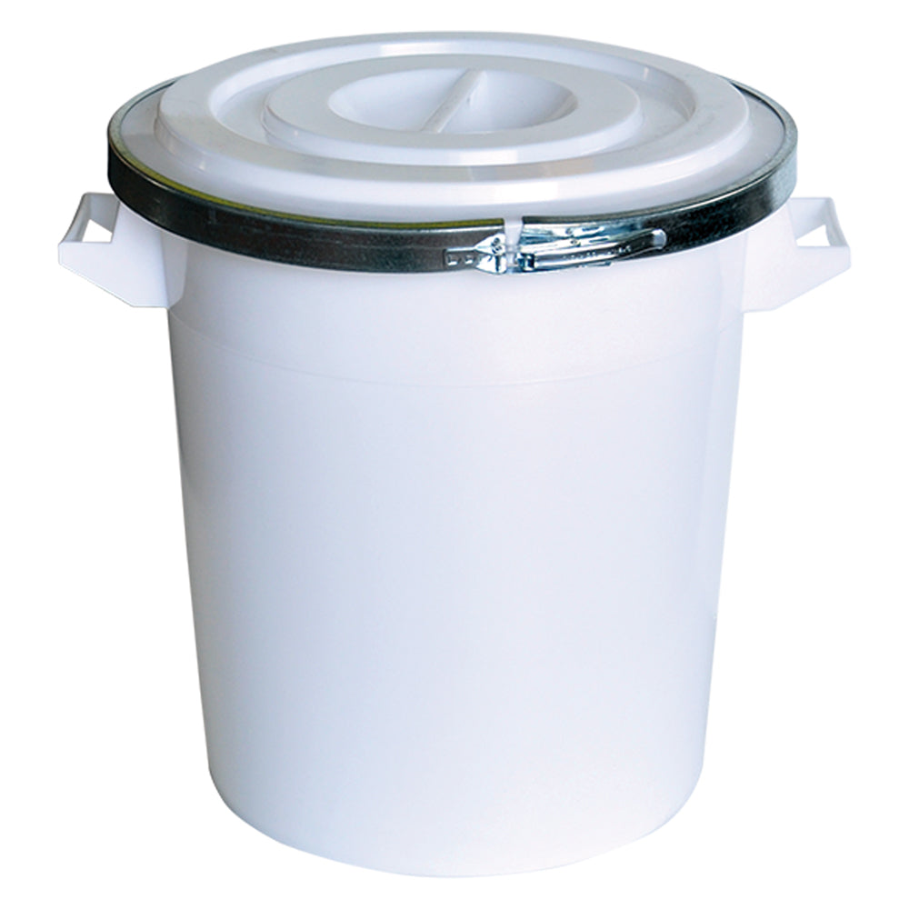 BIDONE INDUSTRIALE PER ALIMENTI Lt. 75 - Ø cm.49-Contenitori industriali-Ecanshop