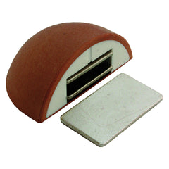 BLOCCAPORTA MAGNETICO mm 52 x 32 - finitura alluminio-Bloccaporte,finestre,serrande e acces.-Ecanshop