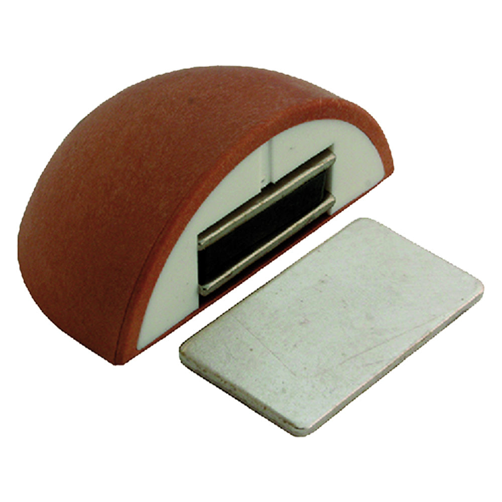 BLOCCAPORTA MAGNETICO mm 52 x 32 - finitura ciliegio-Bloccaporte,finestre,serrande e acces.-Ecanshop