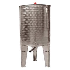 BOTTE PER ALIMENTI FONDO CONICO 'CORDIVARI' LT 500 - Ø 72,5 - H 166-Botti e contenitori per alimenti-Ecanshop