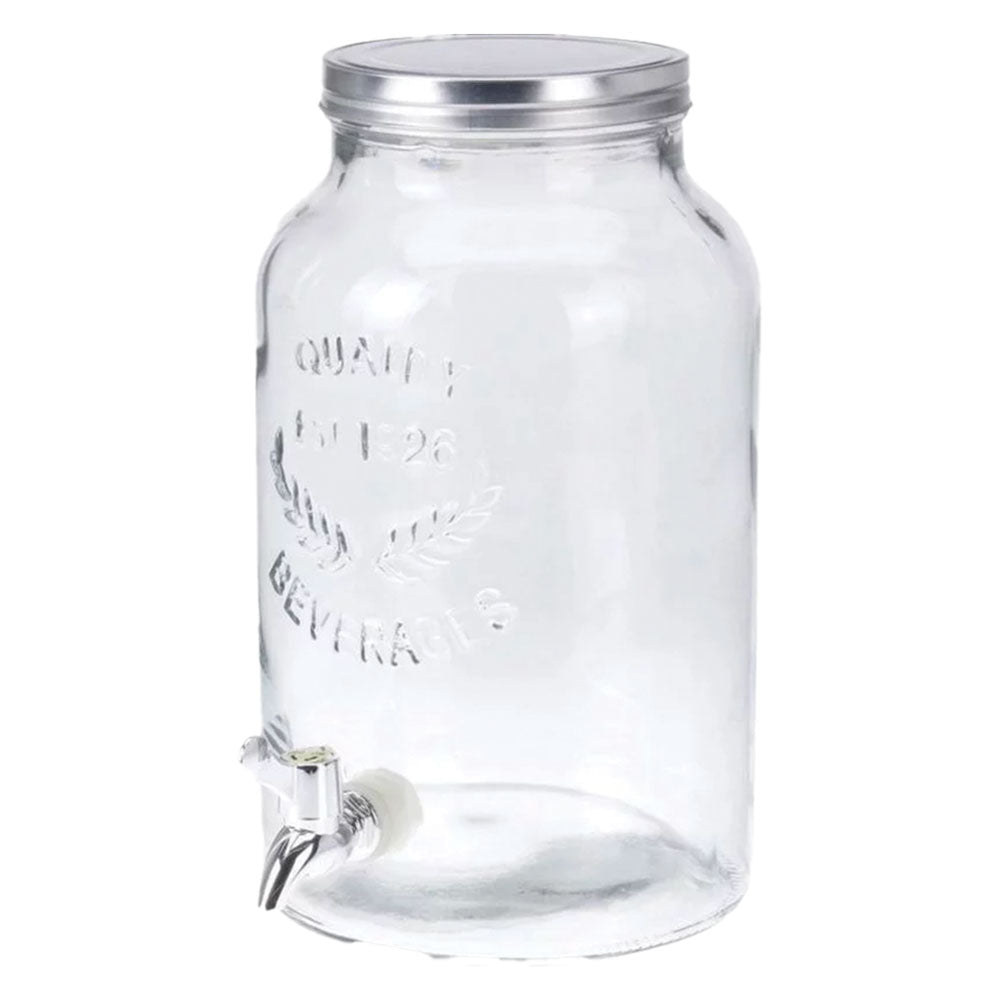CARAFFA DISPENSER CON TAPPO A VITE 5,5 litri-Ecanshop