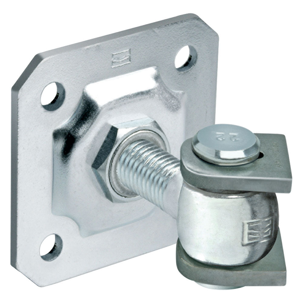 CARDINE CON ALI E PIASTRA ART.163 M 22 - portata 220 kg-Elementi a saldare,articoli per cancelli-Ecanshop