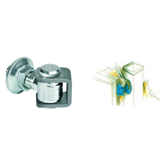 CARDINE REGOLABILE ART.155 M 18-Elementi a saldare,articoli per cancelli-Ecanshop
