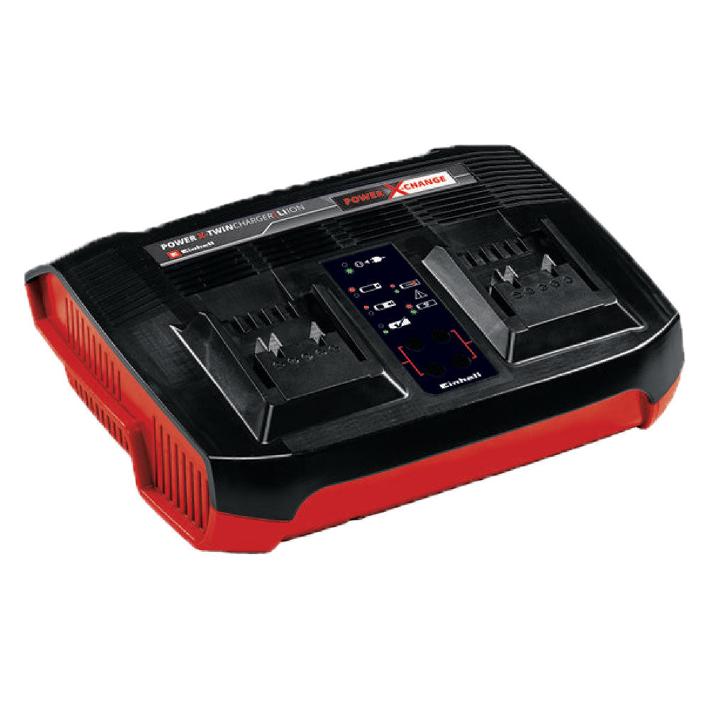 CARICA BATTERIA DOPPIO POWER-X TWINCHARGER 3A 18V-Trapani,avvitatori ed accessori-Ecanshop