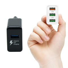 CARICABATTERIA DA MURO 1 presa USB - (2.1A)-MATERIALE ELETTRICO-Ecanshop