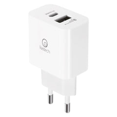 CARICABATTERIA DA MURO DOPPIA USCITA CARICA RAPIDA ingresso 110-240V-MATERIALE ELETTRICO-Ecanshop
