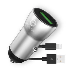 CARICABATTERIA PER AUTO attacco Type-C-Attrezzature da viaggio e sicurezza-Ecanshop