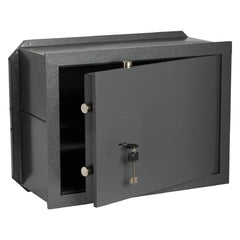 CASSAFORTE CON CHIAVE '82010' cm 31 x 19 x 20 - 2 catenacci-Cassette e armadi di sicurezza-Ecanshop