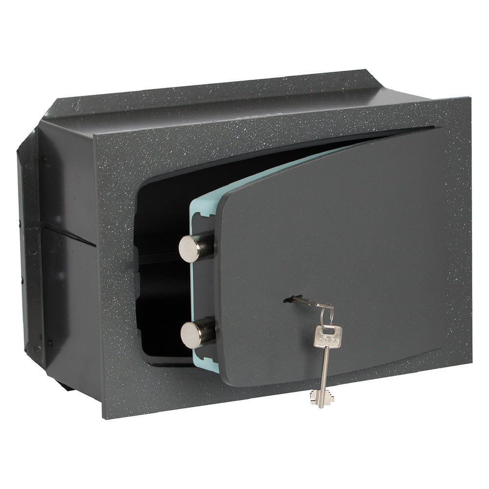 CASSAFORTE CON CHIAVE '8A010' cm 42 x 30 x 19,5 - 2 catenacci-Cassette e armadi di sicurezza-Ecanshop