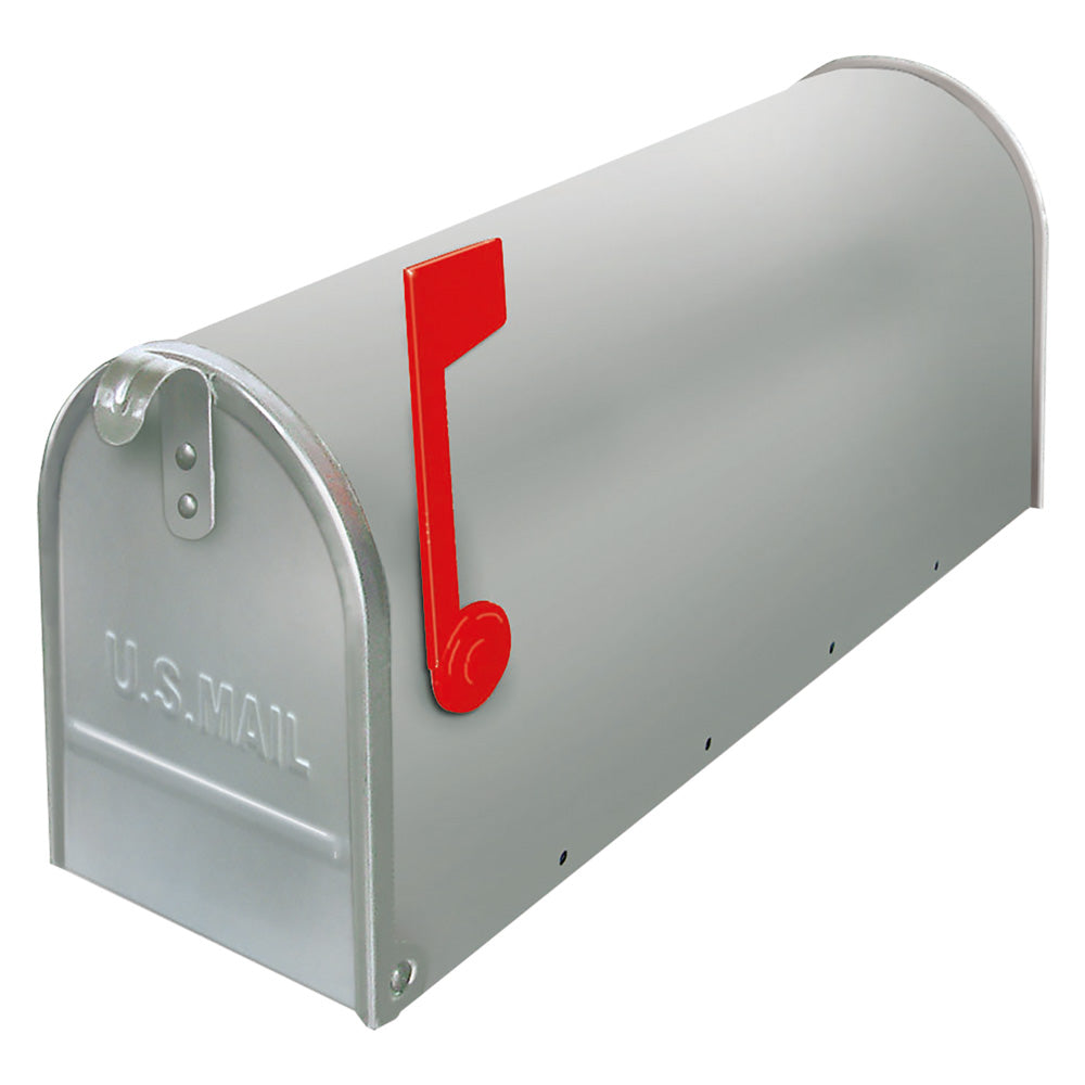 CASSETTA POSTALE PORTA RIVISTA SERIE 'TOPOLINO' verniciata argento-Cassette postali e accessori-Ecanshop