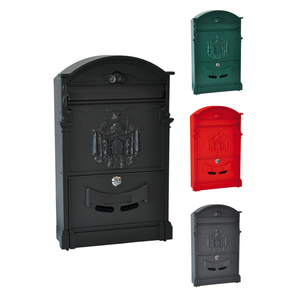 CASSETTA POSTALE 'RESIDENCE' nero-Cassette postali e accessori-Ecanshop