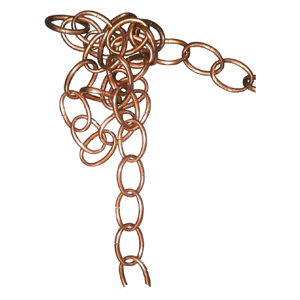 CATENA ORNAMENTALE OVALE 30 mt - ottonata-Catene e accessori-Ecanshop