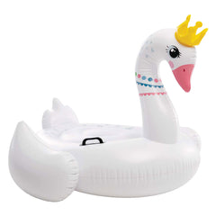 CAVALCABILE GONFIABILE 'CIGNO REGINA' cm. 188 x 124-Piscine, gonfiabili ed accessori-Ecanshop