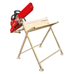 CAVALLETTO TAGLIALEGNA acciaio tropicalizzato-Motoseghe,elettroseghe ed accessori-Ecanshop