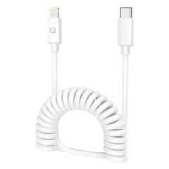 CAVETTO PER SMARTPHONE 'FLESSIBILE' USB tipo C / Lightning Apple -(20W)-MATERIALE ELETTRICO-Ecanshop