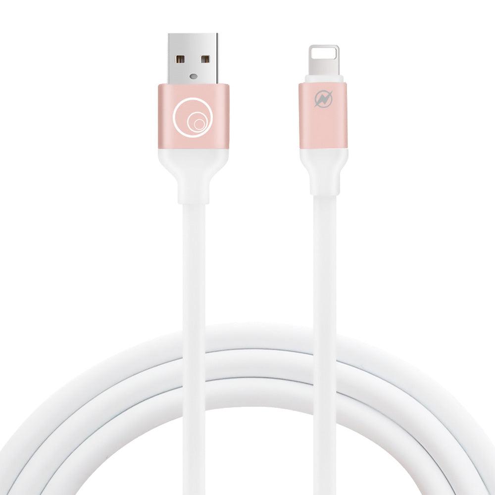 CAVETTO PER SMARTPHONE tipo C - 3 metri (2,1A)-MATERIALE ELETTRICO-Ecanshop