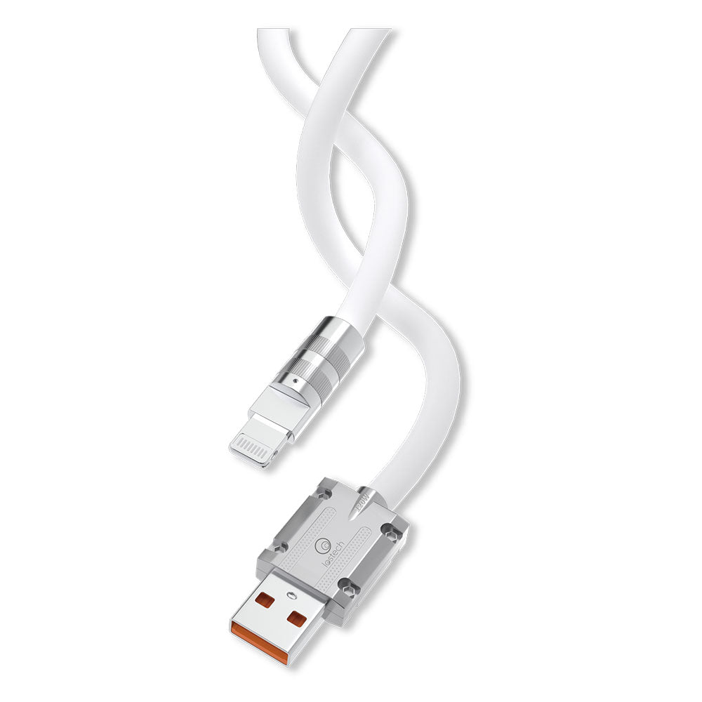 CAVETTO PER SMARTPHONE/TABLET 'CARICA RAPIDA' USB / tipo C - (ricarica fino 120W)-Spinotteria civile e industriale-Ecanshop