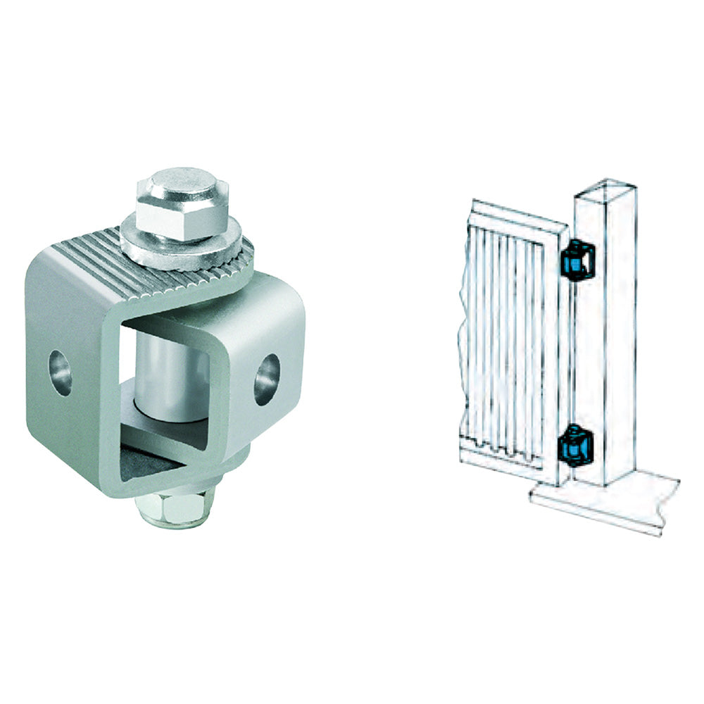 CERNIERA REGOLABILE ART.100 grande mm 62 x h.95-Elementi a saldare,articoli per cancelli-Ecanshop