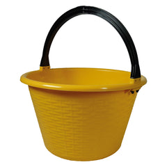 CESTO AGRICOLO Lt. 15 giallo-Macchine e attrezzature per enologia-Ecanshop