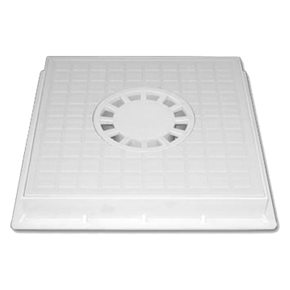 CHIUSINO CON SIFONE CENTRALE cm 40 x 40-Pozzetti, chiusini e griglie-Ecanshop