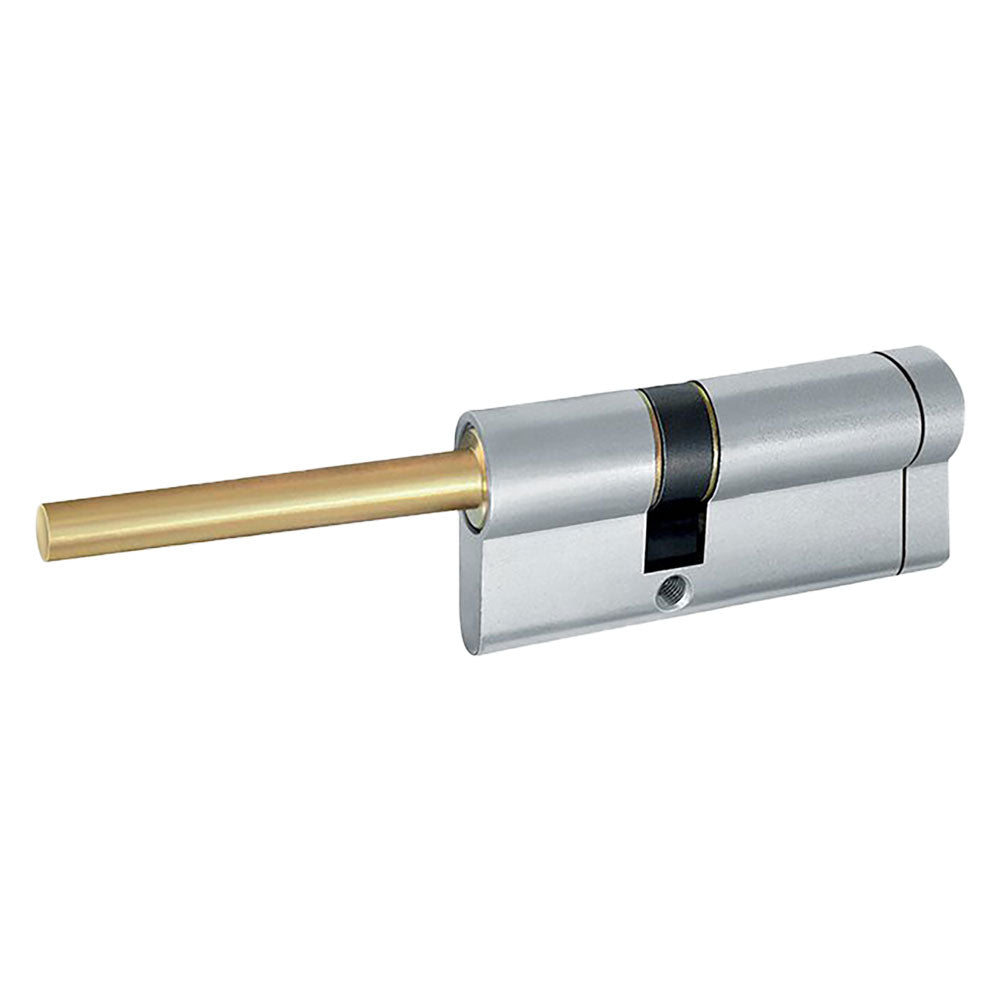 CILINDRO SAGOMATO PER POMOLO mm 45+10+25 = 80 (50+30) nichelato-FERRAMENTA-Ecanshop