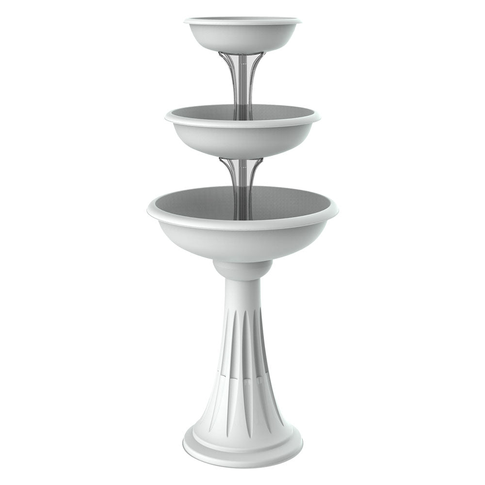 CIOTOLA PER FIORI CON COLONNA 'TREVI' Ø cm 30/40/50 - terracotta-Arredo giardino e terrazzi-Ecanshop