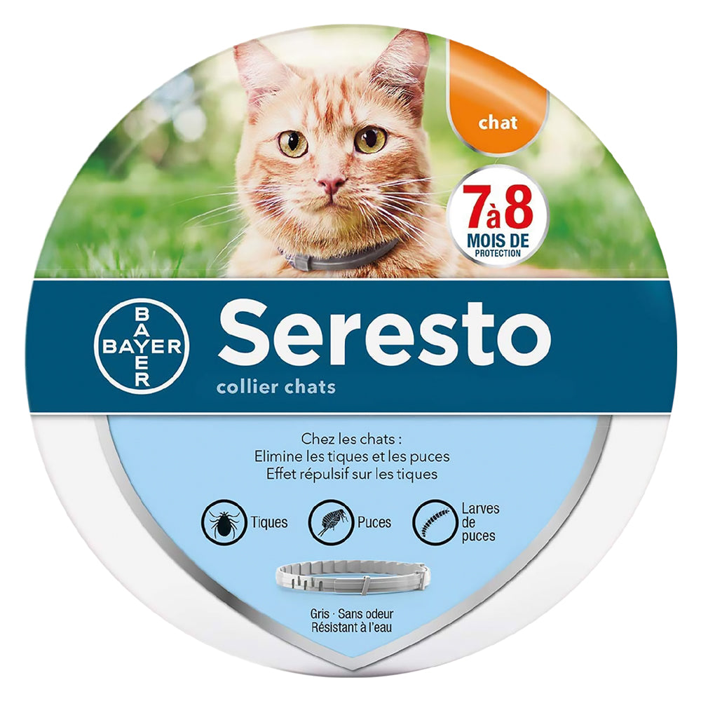 COLLARE ANTIPARASSITARIO 'SERESTO' per gatti - cm. 38-Trattamenti antiparassitari per animali-Ecanshop