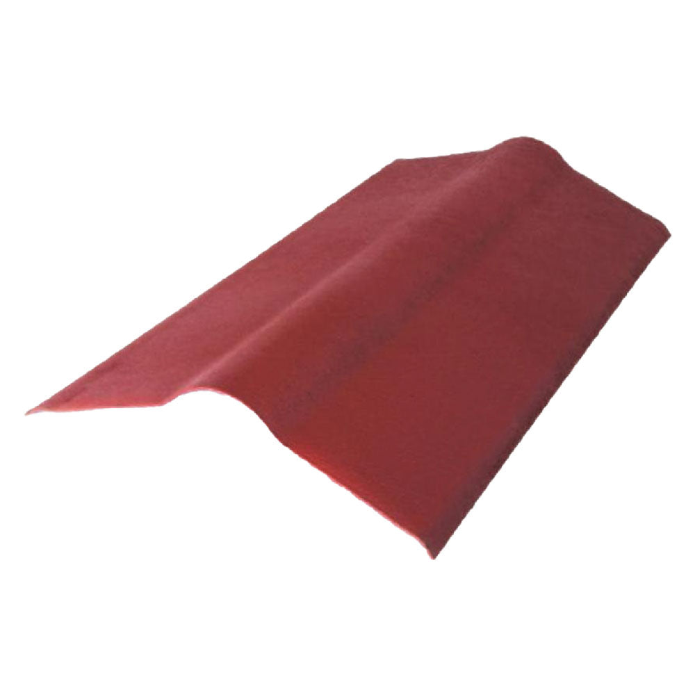 COLMO PER LASTRA 'ONDULINE' cm 100 x 50 - colore rosso-Lastre di copertura ed accessori-Ecanshop