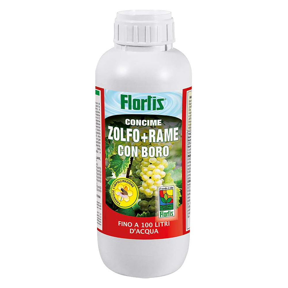 CONCIME LIQUIDO 'ZOLFO + RAME' Gr. 300-Terricci e trattamento piante-Ecanshop